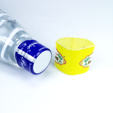Caps Maschinenverpackung PVC Hologramm Hitze Schrumpfhals Bandetikett für Flaschenwasser